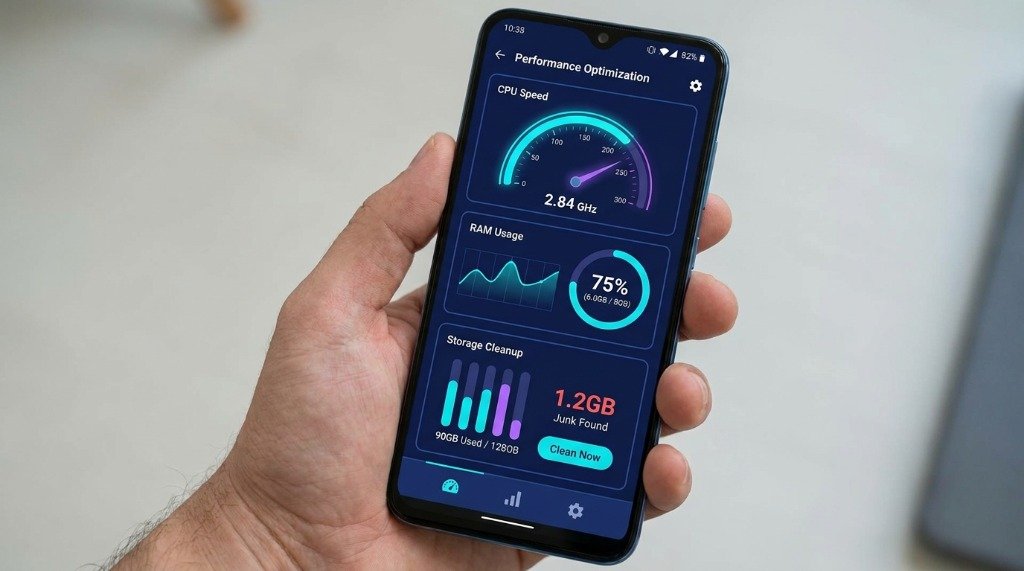 Android Phone Performance Optimization - CPU Speed, RAM Usage, and Storage Cleanup