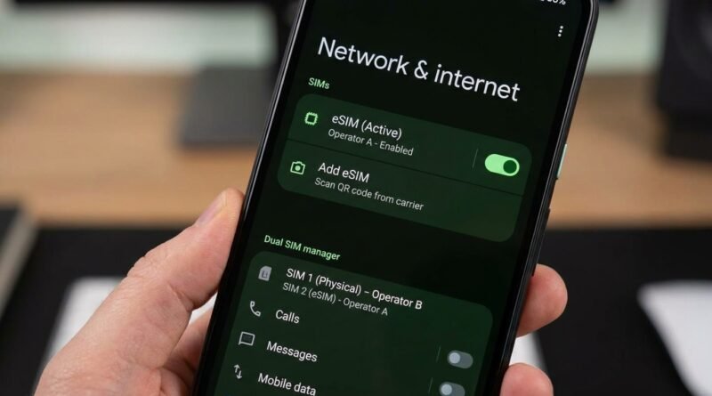Complete Guide to Setting Up and Transferring eSIM on Android Phones - Android Guide Visual
