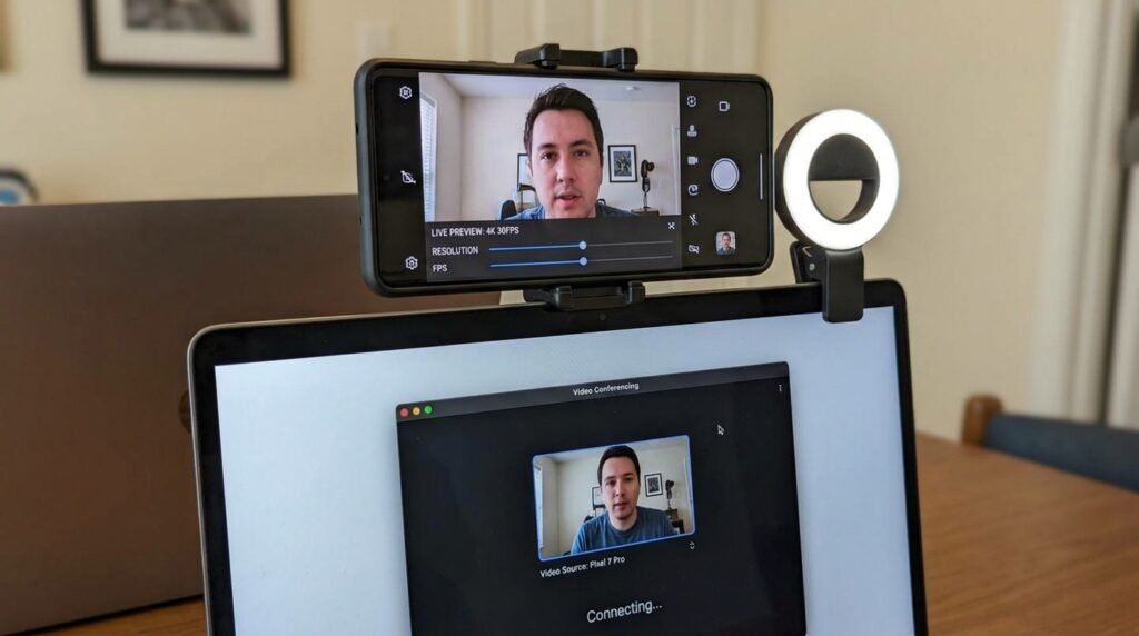 How to Use Your Android Phone as a High-Definition PC Webcam - Android Guide Visual