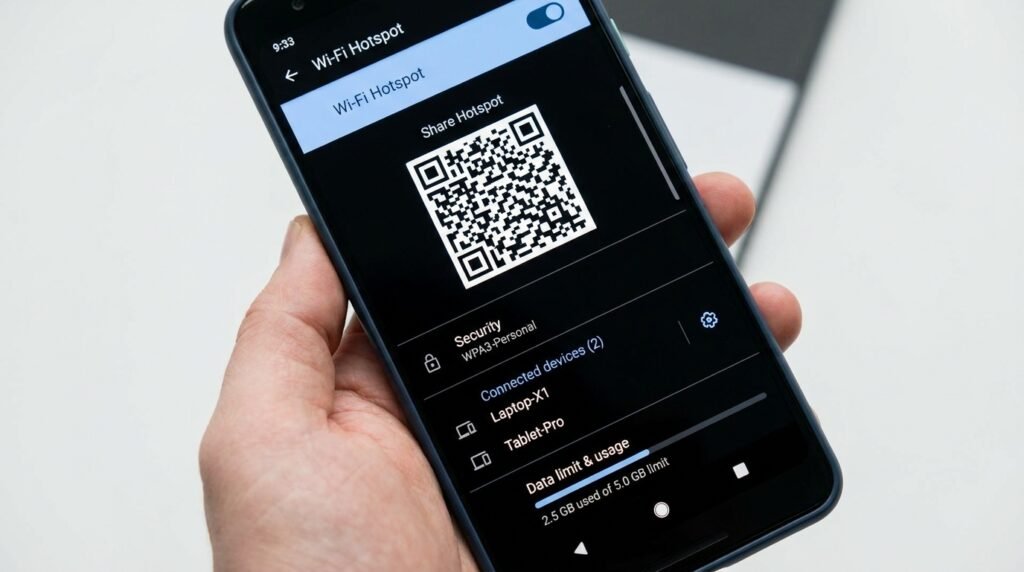 How to Turn Your Android Phone into a Secure Mobile Hotspot - Android Guide Visual