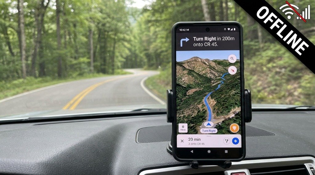Best Offline GPS Navigation and Maps Apps for Android - Turn by Turn Route Display