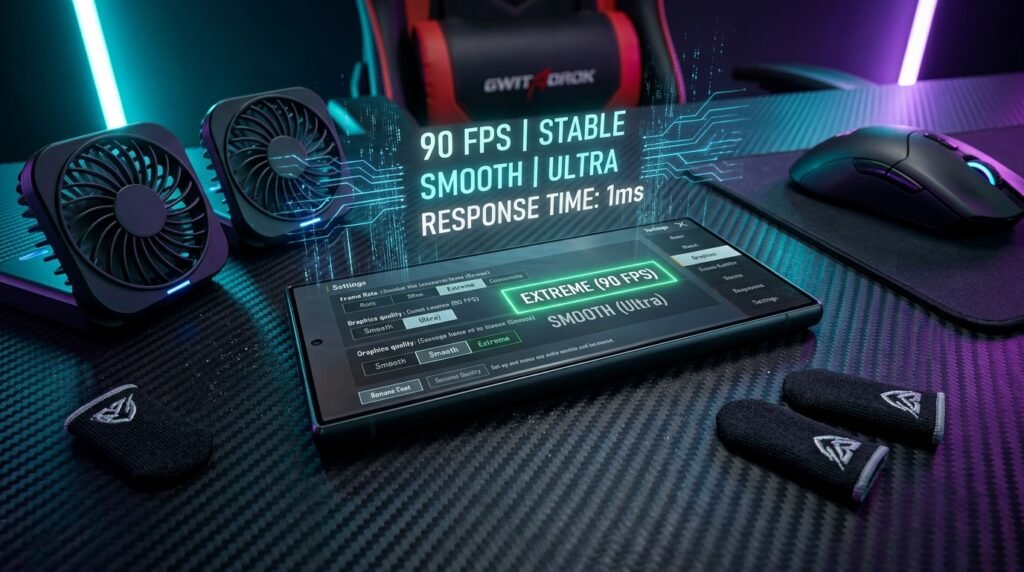 PUBG Mobile 90 FPS Settings Guide for Android Gaming Smartphones 2026