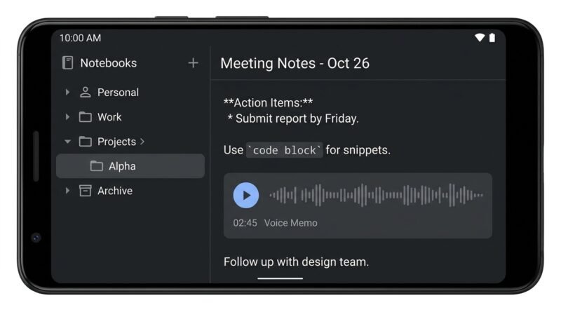 Top 8 Note-Taking Apps for Android Students and Professionals - Android Guide Visual