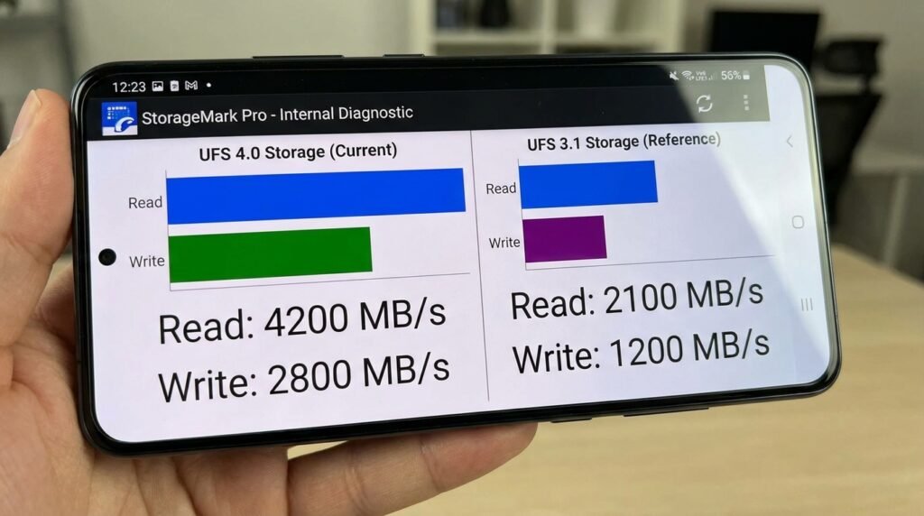 UFS 4.0 vs UFS 3.1 Smartphone Storage: Does Storage Speed Matter for Android? - Android Guide Visual
