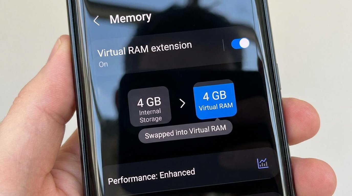 Virtual RAM Expansion on Android: Does RAM Boost Actually Improve Speed? - Android Guide Visual